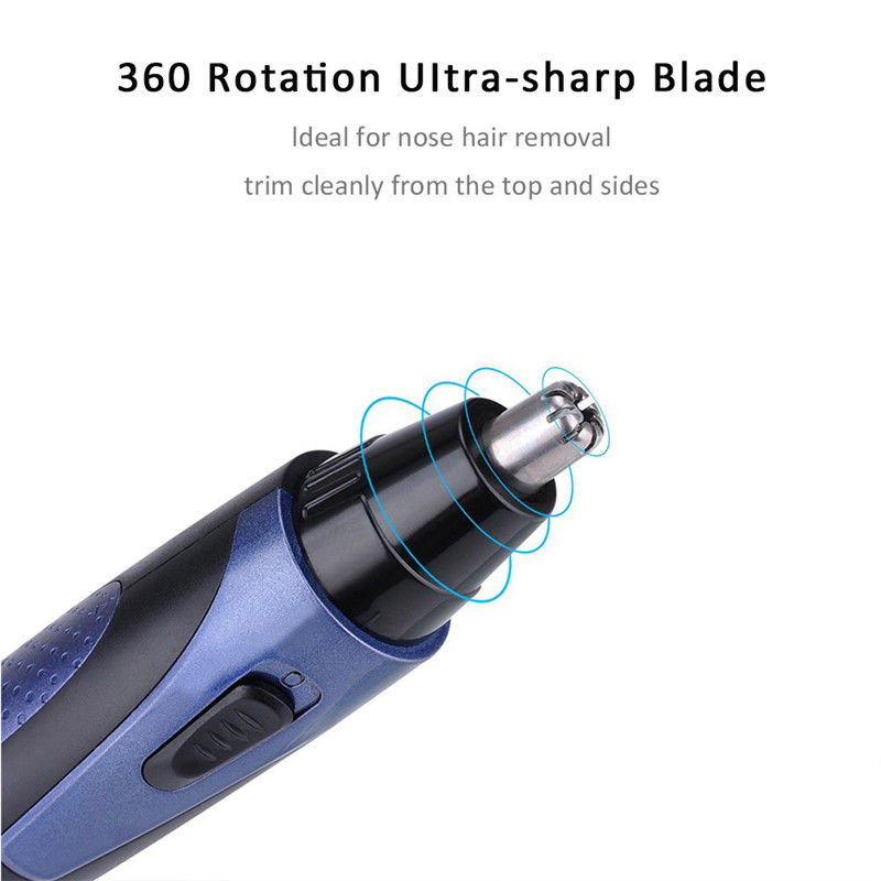 4 u 1 prijenosni punjivi trimer za nos, uho, bežični trimer za muškarce, brijač za bradu, uređaj za uklanjanje dlačica s lica, obrva i nosa