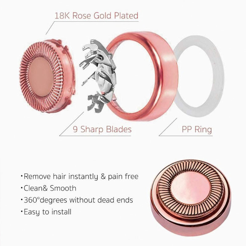 Aparat de bărbierit electric Epilator perfect pentru îndepărtarea părului pentru femeie