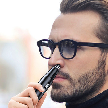 2022 Нов електрически тример за коса в носа Мъжки уред за отстраняване на носа и ушите Автоматично миещи се електрически инструменти за бръснене USB акумулаторни