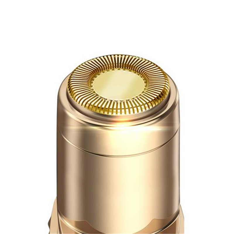 Epilator electric de înaltă calitate USB pentru îndepărtarea părului pentru sprâncene Epilator în formă de ruj Mini aparat de ras pentru sprâncene Epilator portabil instantaneu, fără durere