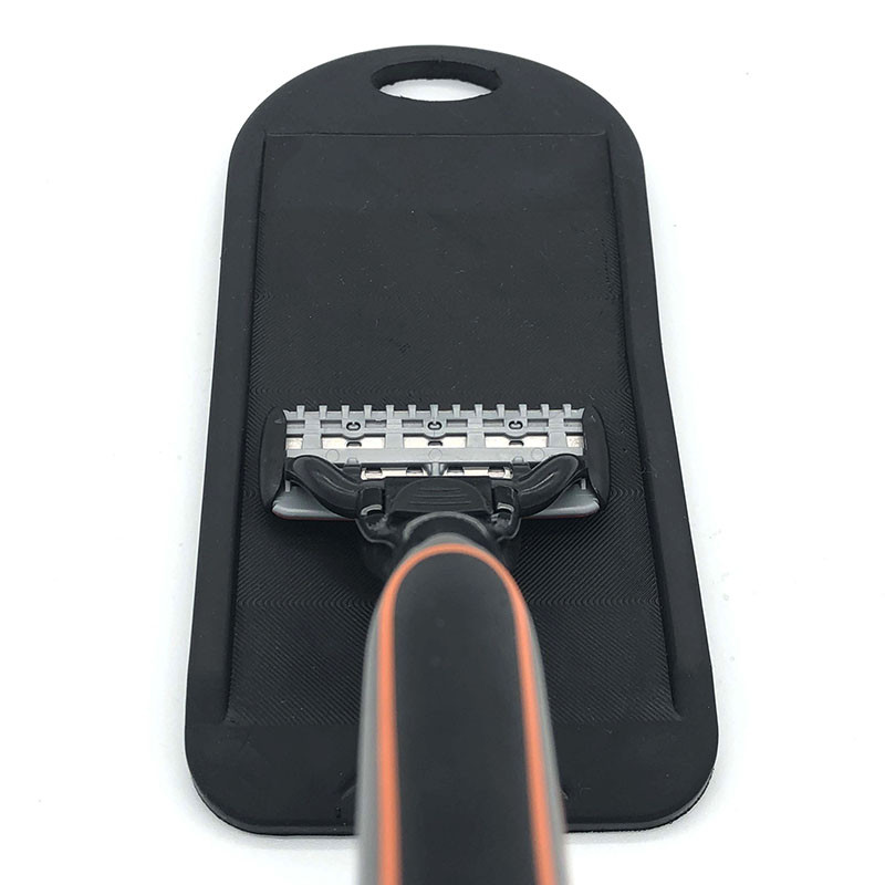 Borotvatisztító Borotvapenge-élező Meghosszabbítja a borotvapengék élettartamát Szilikon borotvaeszköz-tisztító Férfi borotválkozási kiegészítők