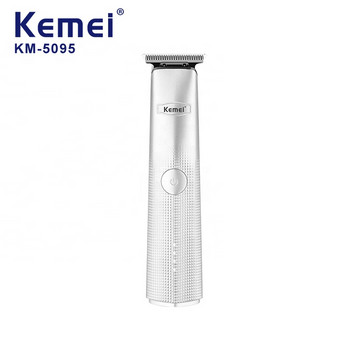 Kemei 5095 Професионален тример за коса за мъже Електрическа машинка за подстригване на брада Акумулаторна машина за подстригване на ръбове Мощна прическа