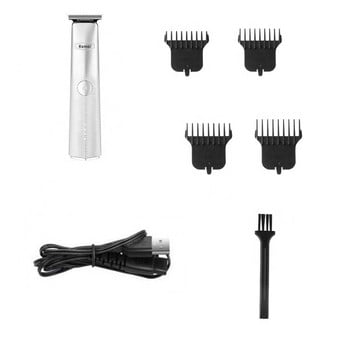 Kemei 5095 Професионален тример за коса за мъже Електрическа машинка за подстригване на брада Акумулаторна машина за подстригване на ръбове Мощна прическа