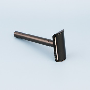 HAWARD Safety Razor Επαναχρησιμοποιήσιμο Μεταλλικό ξυράφι ξυρίσματος για άνδρες και γυναίκες με 10 ξυριστικές λεπίδες ξυριστική μηχανή ήπιας επιθετικότητας για αρχάριους