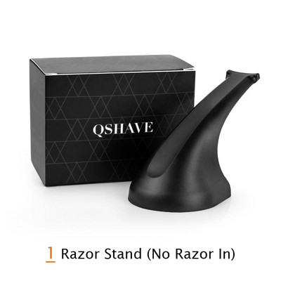 QShave Yellow Series Manual Razor USA Blade férfi borotvaborotva Cool borotvaállvány, mint Choice It Man Apák Valentin-napi ajándéka