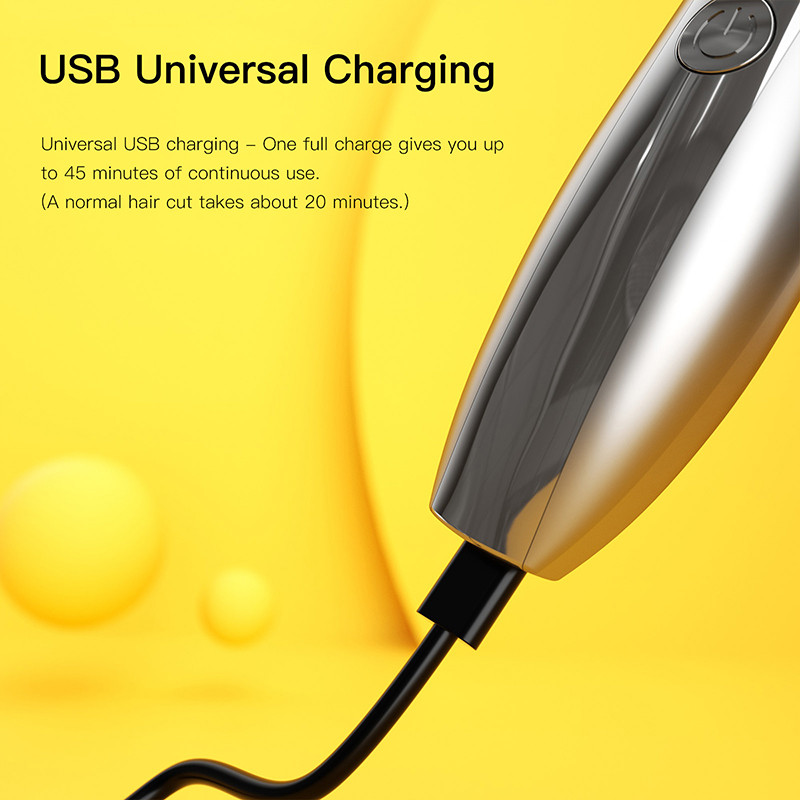 ENCHEN USB újratölthető elektromos hajvágó szakállvágó férfiaknak fodrászat Professzionális hajvágó gép