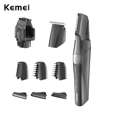 Kemei Groin Body Groomer Cordless Electric Pubic Hair Trimmer Εργαλείο κοπής μαλλιών Ξύρισμα πολλαπλών κατευθύνσεων σε ευαίσθητες περιοχές