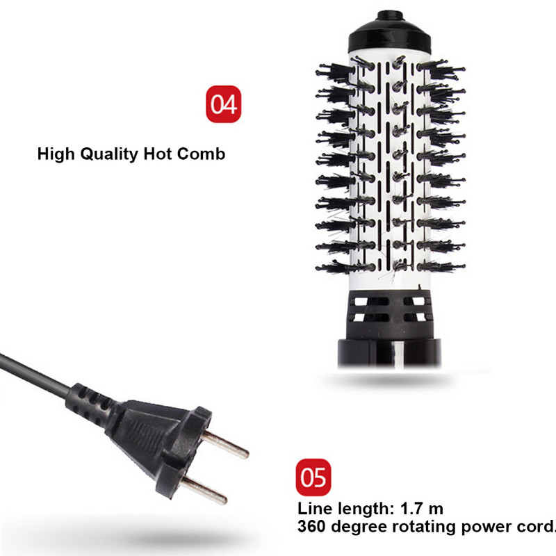 Sušilo za kosu u jednom koraku 2 u 1 višenamjenska četka s vrućim zrakom Pegla za kosu Češalj s toplim zrakom Uvijač za kosu Fen s toplim zrakom Grijane četke