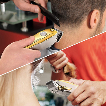 Kemei 1986 Hair Clipper Professional Barber Trimmer Lcd Display Electric Hair cutting Machine Ξυραφάκι USB Cordless Cutter για άνδρες