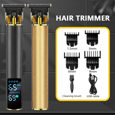 Kemei 1971 Rechargeable Barber Hair Trimmer for Men Electric Professional Beard Hair Clipper Cord/Ασύρματο μηχάνημα κοπής μαλλιών