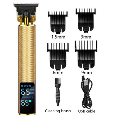 Kemei 1971 Rechargeable Barber Hair Trimmer for Men Electric Professional Beard Hair Clipper Cord/Ασύρματο μηχάνημα κοπής μαλλιών