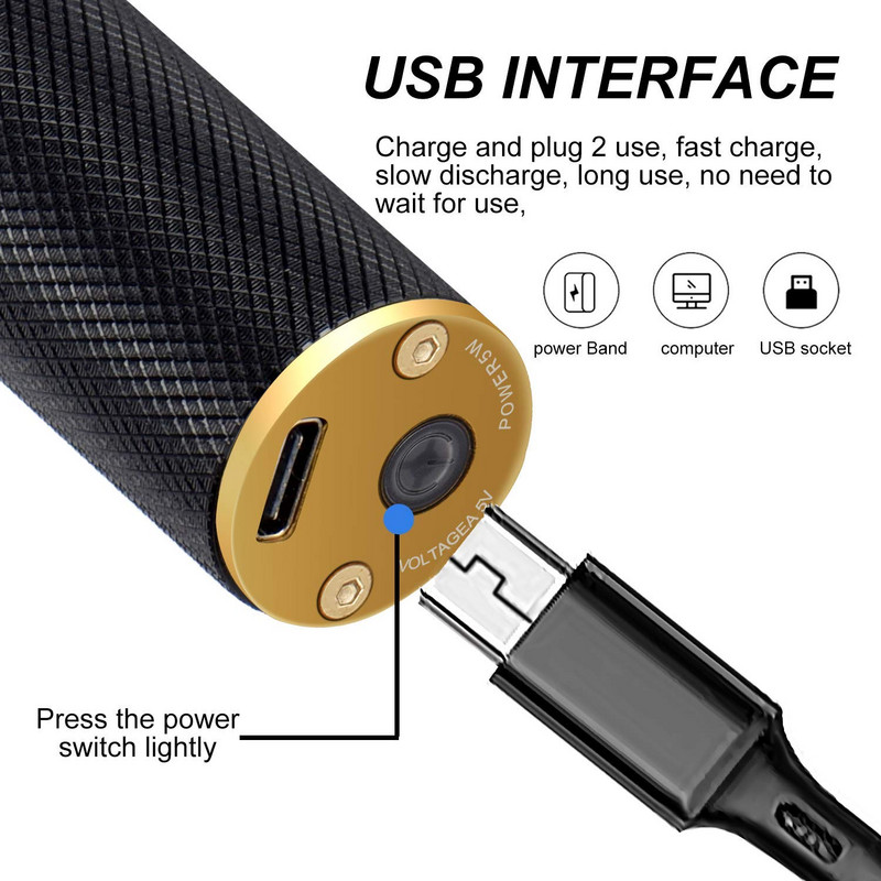 Kemei 1971 Rechargeable Barber Hair Trimmer for Men Electric Professional Beard Hair Clipper Cord/Ασύρματο μηχάνημα κοπής μαλλιών