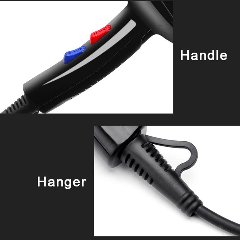 1800W 3800W 110V US arba 220V EU Plug Hot Cold Wind Profesionalus plaukų džiovintuvas plaukų džiovintuvas plaukų džiovintuvas plaukų salonui, skirtas naudoti buityje