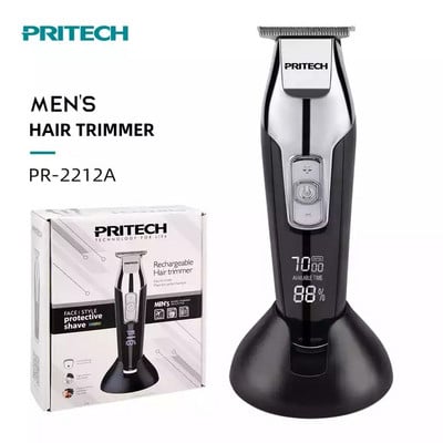 Youpin Pritech Professional Hair Machine LCD Display Beard Trimmer for Men PR-2212A Επαναφορτιζόμενη ανδρική ξυριστική μηχανή Ηλεκτρική κουρευτική μηχανή