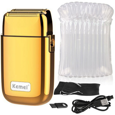 Kemei 1973 1976 TX1 Изцяло метален тример за коса Професионален бръснар Комбинирана електрическа машинка за подстригване за мъже Pro Cord Безжична машина за подстригване