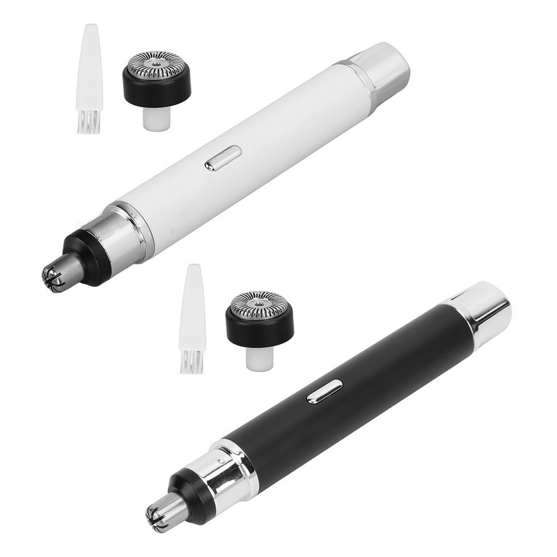 Orr-hajvágó Orr-szőrvágó USB Mini 2 az 1-ben hordozható, alacsony zajszintű, nagy sebességű fül-szőrvágó gép szemöldökvágó