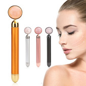 Arcmasszázs görgős Bőremelő Feszesítő Szépségápolás Beauty Bar Elektromos Arcápolás Ránctalanító Rózsa Jade Masszázs Eszközök
