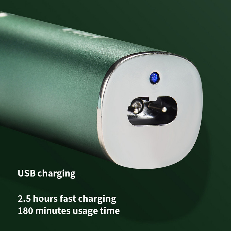 Επαναφορτιζόμενη κουρευτική μηχανή για άνδρες Ξυριστική μηχανή για γένια Μηχάνημα κοπής Beard Barber Hair Cutter Επαγγελματική κουρευτική μηχανή