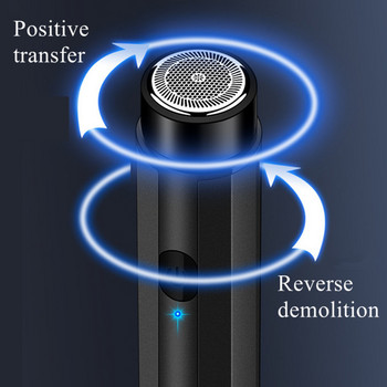 Φορητή μίνι ηλεκτρική ξυριστική μηχανή πλενόμενης κοπής γενειάδας Ξυριστική μηχανή ανδρών ξυριστική μηχανή Ξυρίσματος USB Travel Face Full Body