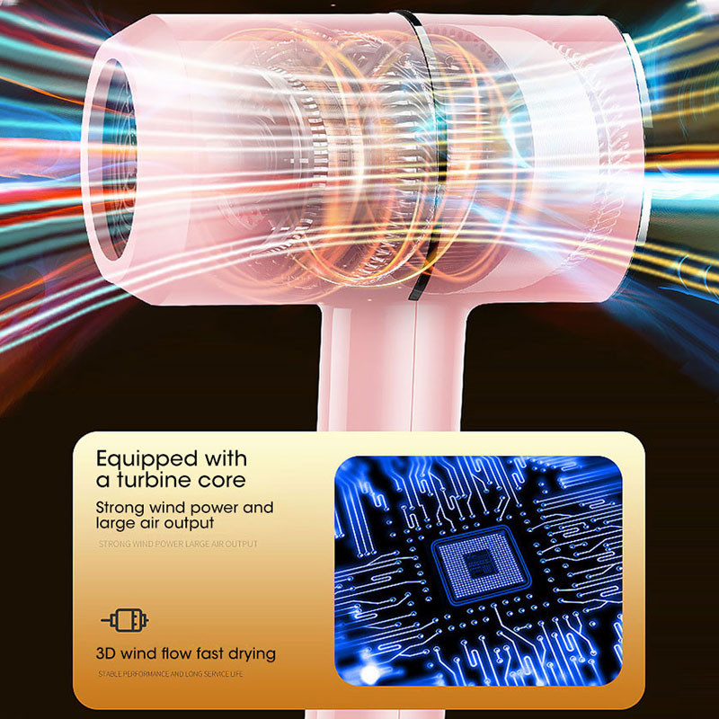 Profesionalus plaukų džiovintuvas salono plaukų įrankis 110/220 V didelės galios Blu-ray plaukų priežiūros elektrinis plaukų džiovintuvo oro surinkimo antgalis namams