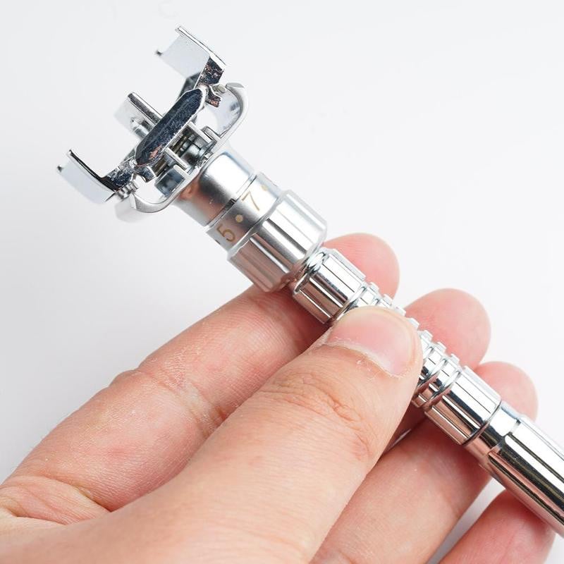 Állítható biztonsági borotva, kétélű klasszikus férfi borotválkozás enyhétől agresszívig, 1-9 reszelős szőrtelenítő borotva 5 pengével