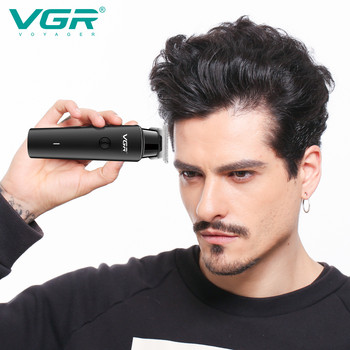VGR Hair Trimmer Professional Hair Clipper Hair Trimmer Μηχάνημα κούρεμα Ασύρματο Ηλεκτρικό μηχάνημα κοπής T-Blade Zero V-933