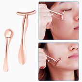 Szemkörnyéki krém applikátor Face Liftin Anti Wrinkle Anti Eye Pouch Dark Circle Device Magic Stick T-Shape Mini Eye Cream Masszázs Stick