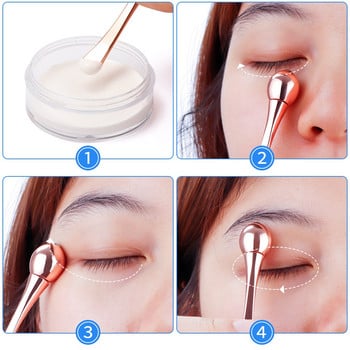 Eye Cream Applicator Face Liftin Αντιρυτιδική θήκη Dark Circle Συσκευή Magic Stick Mini Eye Cream Massage Stick