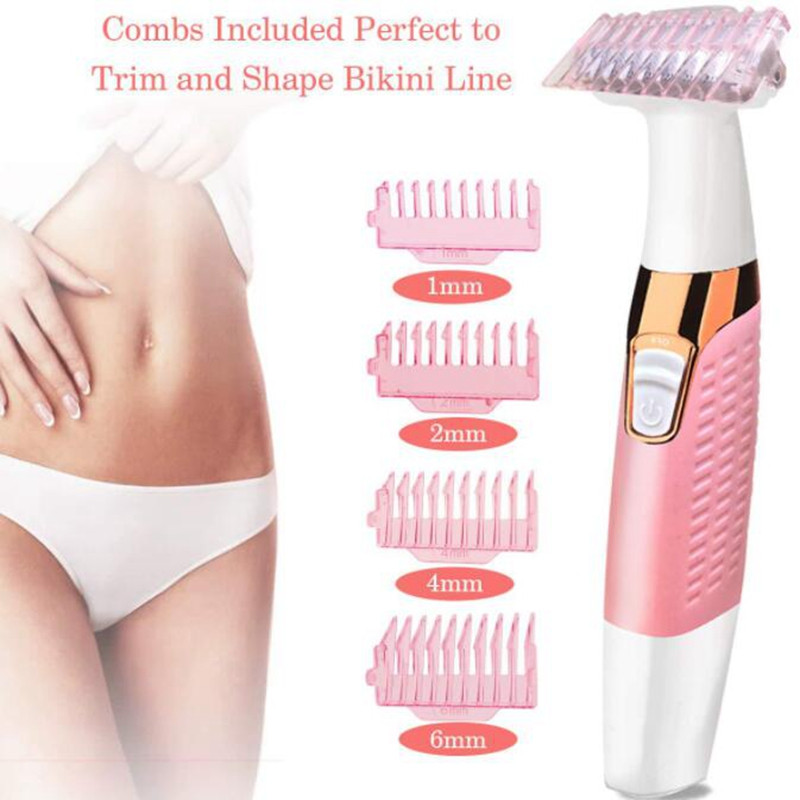 Epilarea electrică Zonele intime Locurile Partea tunsoare Razor Mașină de tuns Trimmer pentru Epilator inghinal Razor de siguranță Bărbierit