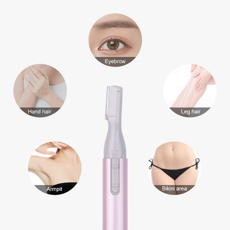 Kemei Női és Férfi Hajvágó vágó Hordozható Elektromos Szemöldök Hajborotva Vágó Gép Eltávolító Borotvák