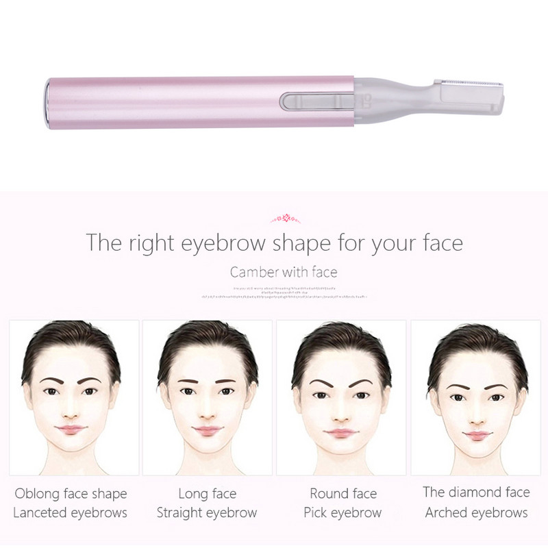 Kemei Női és Férfi Hajvágó vágó Hordozható Elektromos Szemöldök Hajborotva Vágó Gép Eltávolító Borotvák