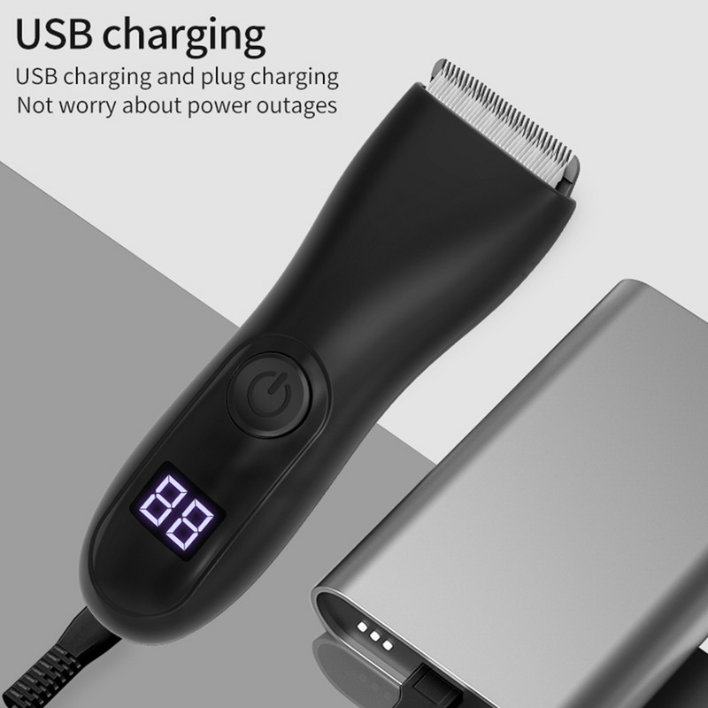 Hajvágó férfiaknak Intim területek Zónák Helyek Epilátor Elektromos borotva Borotva Borotvagép férfinak szakáll szőrtelenítő vágás