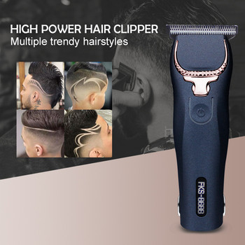 Мини бръснарница бръснар Електрическа машинка за подстригване Нов дизайн Машина за подстригване за мъже Машина за подстригване на коса 110-240V