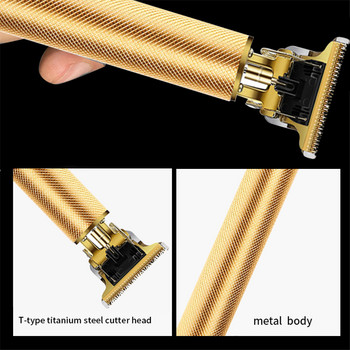 T9 USB Ηλεκτρικό μηχάνημα κοπής Επαναφορτιζόμενη κουρευτική μηχανή Man Shaver Trimmer For Barber Professional Beard Dragon Trimmer
