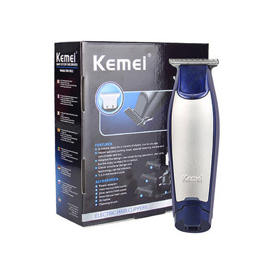 Mașină de tuns profesională Kemei pentru bărbați, aparat de tuns bărbier, baterie litiu-ion, 600 mAh, 43K