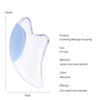 Electric Facial Gua Sha Board Massager Cleansing Massage Scraper Skin Rejuvenation Lifting Αδυνάτισμα Clean Face Care Beauty Tool