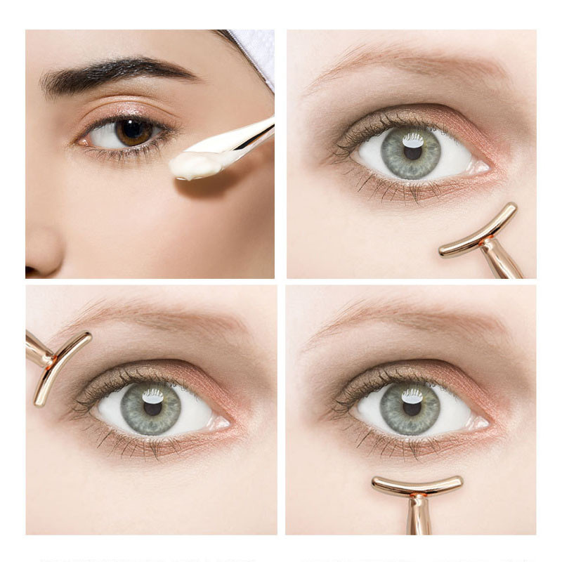 Mini Eye Massage Stick Anti Eye Pouch Dark Circles Massager Eye Cream Applikátor Szemkörnyékápoló Eszközök Arc emelő varázspálca
