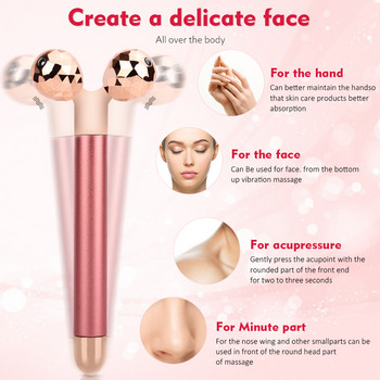 Energy Beauty Bar 3D Electric Vibrating Face Massager Face Lift Double Chin Reducer Anti-aging Facial Massager Skin Roller