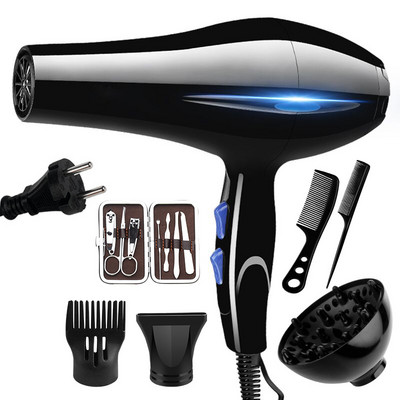 Πιστολάκι μαλλιών 240V Professional 2200W 5 Gear Strong Power Blow Hair Dryer Brush for Hairdressing Barber Salon Tools Hairdryer Fan