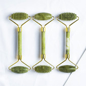 Masszírozó Face Lift Eszközök Arc Jade Roller arcbőrápoló eszköz Természetes Gouache Scraper Body Back Beauty Karcsúsító Masszírozók