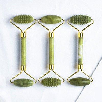 Masszírozó Face Lift Eszközök Arc Jade Roller arcbőrápoló eszköz Természetes Gouache Scraper Body Back Beauty Karcsúsító Masszírozók
