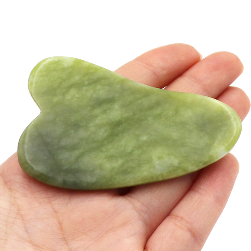 Masszírozó Face Lift Eszközök Arc Jade Roller arcbőrápoló eszköz Természetes Gouache Scraper Body Back Beauty Karcsúsító Masszírozók
