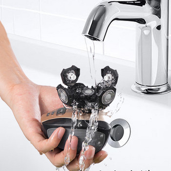 Ηλεκτρική ξυριστική μηχανή 5 σε 1 Πολυλειτουργική πλωτή κεφαλή ξυριστικές μηχανές πλυσίματος ολόκληρου του σώματος για άντρες Προμήθειες περιποίησης ομορφιάς