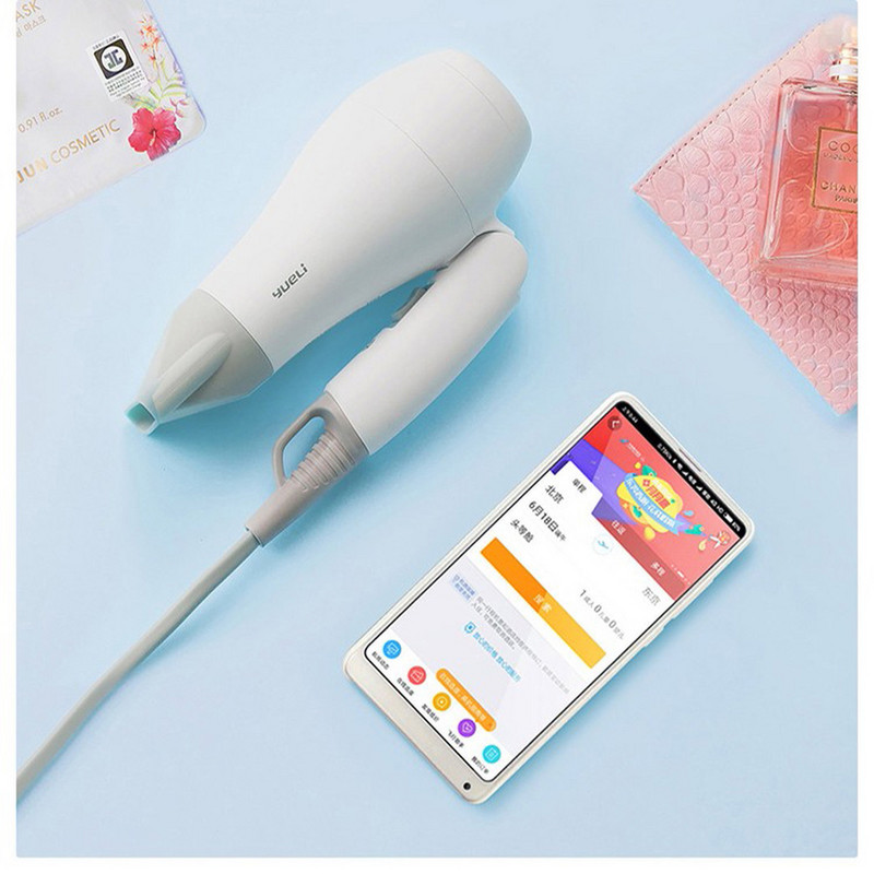 Youpin Sulankstomas plaukų džiovintuvas 110V-220V Global Universal Professinal plaukų džiovintuvas Quick Dry nešiojamas mini plaukų džiovintuvas kelionėms