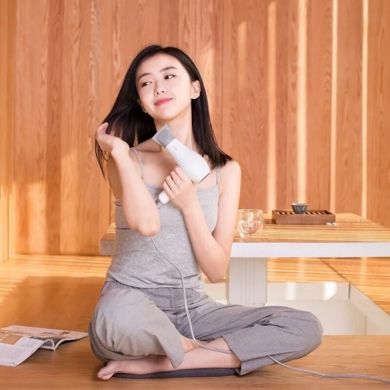 Youpin Sulankstomas plaukų džiovintuvas 110V-220V Global Universal Professinal plaukų džiovintuvas Quick Dry nešiojamas mini plaukų džiovintuvas kelionėms