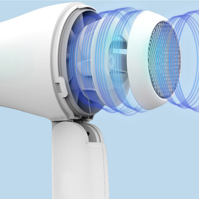 Youpin Sulankstomas plaukų džiovintuvas 110V-220V Global Universal Professinal plaukų džiovintuvas Quick Dry nešiojamas mini plaukų džiovintuvas kelionėms