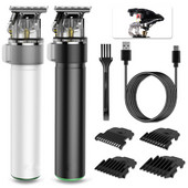 2022 m. T formos profesionali plaukų kirpimo mašinėlė, USB įkraunama plaukų kirpimo mašina, nešiojama barzdos plaukų kirpimo mašinėlė elektrinė skustuvas