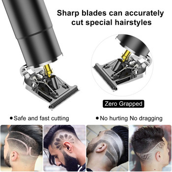 2022 Т-образна професионална машинка за подстригване USB акумулаторна машина за подстригване Преносим тример за коса за брада Електрическа самобръсначка