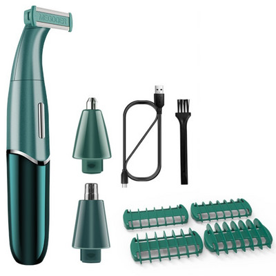 Šišanje intimnih područja Precizni aparat za brijanje Muškarci Bikini zona Osjetljive kuglice za brijanje Jaja Stidne dlake Trimer za brijanje Lice Mašina za šišanje brade