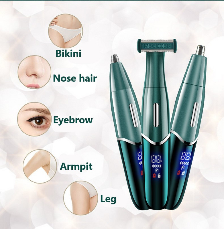 Šišanje intimnih područja Precizni aparat za brijanje Muškarci Bikini zona Osjetljive kuglice za brijanje Jaja Stidne dlake Trimer za brijanje Lice Mašina za šišanje brade